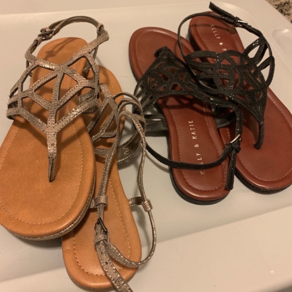 Kelly & Katie sandal bundle 🖤